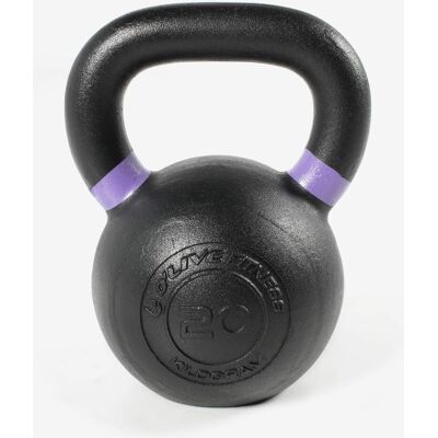 Olive Kettlebell 20 Kg - Gusseisen mit stabilem Griff Olive Kettlebell 20 Kg - Gusseisen mit stabilem Griff