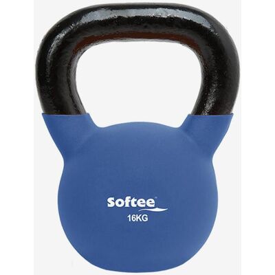 Marke 16kg Neopren Kettlebell - Kraft- und Fitnessgerät Marke 16kg Neopren Kettlebell - Kraft- und Fitnessgerät