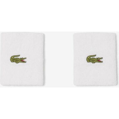 Lacoste Sport weiß grün Handgelenkband unisex Lacoste Sport weiß grün Handgelenkband unisex
