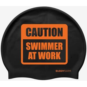 BuddySwim CSW Orange Schwarz Schwimmkappe BuddySwim CSW Orange Schwarz Schwimmkappe