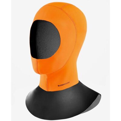 Buddyswim Neopren-Mütze - Orange - Thermisch 3-Schicht - Neopren Buddyswim Neopren-Mütze - Orange - Thermisch 3-Schicht - Neopren