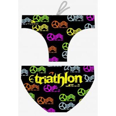 Schwimmhose Turbo Triathlon Wheels - S male Schwimmhose Turbo Triathlon Wheels - S male