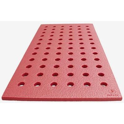 Baby-Schwimmteppich Leisis mit Löchern mit Thermoformung klein rot Baby-Schwimmteppich Leisis mit Löchern mit Thermoformung klein rot