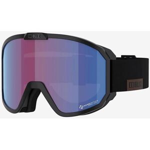 Bliz Rave Skibrille schwarz mit blauem/violettem verspiegeltem Nano Optics Glas unisex Bliz Rave Skibrille schwarz mit blauem/violettem verspiegeltem Nano Optics Glas unisex