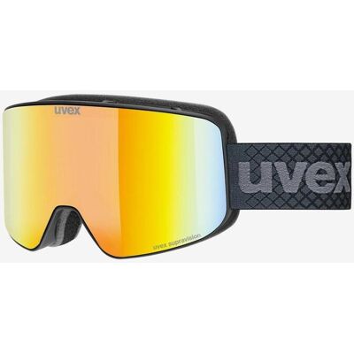 Uvex Pyrit FM Goggle schwarz matt mit Glas Mirror Red unisex Uvex Pyrit FM Goggle schwarz matt mit Glas Mirror Red unisex