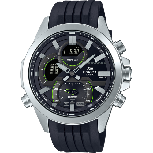 CASIO EDIFICE Uhr ECB-30P-1A   Unisex   Silber unisex