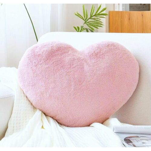 VewoTex Lavendel Wärmekissen » Körnerkissen » Heizkissen für die Mikrowelle » Herzkissen 25 x 20 cm mit Lavendel Duft - Rosa