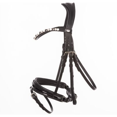 Pferdezaumzeug mit Flash Kavalkade Zor Crank Nb Noir Pony/II Pferdezaumzeug mit Flash Kavalkade Zor Crank Nb Noir Pony/II