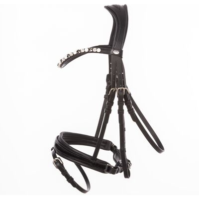 Pferdezaumzeug mit Flash Kavalkade Zor Crank Nb Noir Pony/II Pferdezaumzeug mit Flash Kavalkade Zor Crank Nb Noir Pony/II