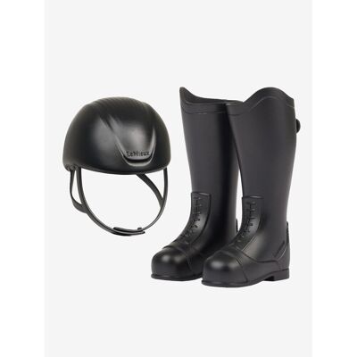 Reithelm und Reitstiefel LeMieux Noir TU Reithelm und Reitstiefel LeMieux Noir TU