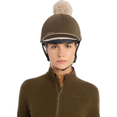 Toque für Reithelm Damen LeMieux Pippa Grün TU Toque für Reithelm Damen LeMieux Pippa Grün TU