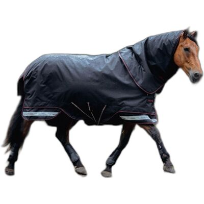 Wasserdichte Outdoor-Decke für Pferde LeMieux Arika Storm-Tek 100g Schwarz 145 cm Wasserdichte Outdoor-Decke für Pferde LeMieux Arika Storm-Tek 100g Schwarz 145 cm