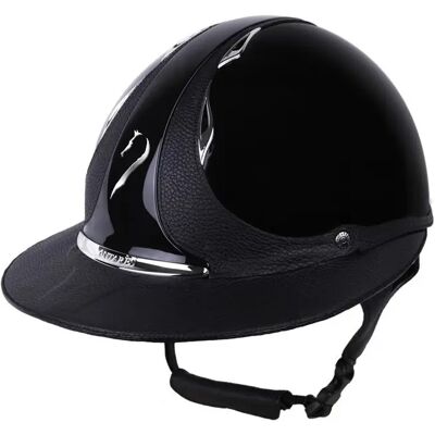 Reithelm glänzend klassisch Damen Antarès Shagreen Premium Eclipse Noir S (53-56 cm) Reithelm glänzend klassisch Damen Antarès Shagreen Premium Eclipse Noir S (53-56 cm)