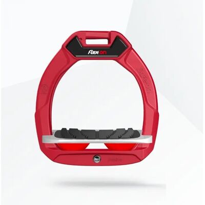 Sicherheitssteigbügel Reiter Incliné Grip Rot/Grau/Rot Kind Flex-On Safe-On Rouge TU Sicherheitssteigbügel Reiter Incliné Grip Rot/Grau/Rot Kind Flex-On Safe-On Rouge TU