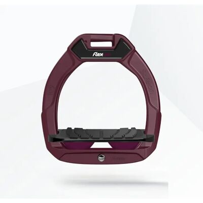 Sicherheitssteigbügel für Reiter mit Neigung Grip Bordeaux/Schwarz/Lila Kinder Flex-On Safe-On Rouge TU Sicherheitssteigbügel für Reiter mit Neigung Grip Bordeaux/Schwarz/Lila Kinder Flex-On Safe-On Rouge TU