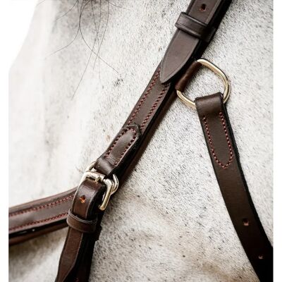 Micklem Deluxe Wettkampf-Anatomisches Kopfstück Horseware Marron Full/large Micklem Deluxe Wettkampf-Anatomisches Kopfstück Horseware Marron Full/large