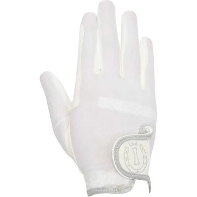 Reithandschuhe Damen Imperial Riding Summer Snap Blanc L Reithandschuhe Damen Imperial Riding Summer Snap Blanc L