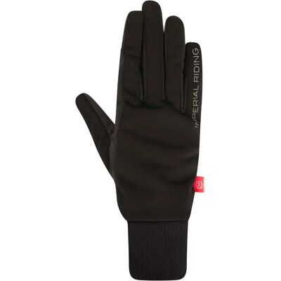 Reithandschuhe Damen Imperial Riding Hide & Shine Noir M Reithandschuhe Damen Imperial Riding Hide & Shine Noir M