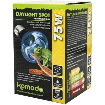Komodo Neodymium Tageslicht Spotlampe ES - 150w - Reptilienbeleuchtung Komodo Neodymium Tageslicht Spotlampe ES - 150w - Reptilienbeleuchtung