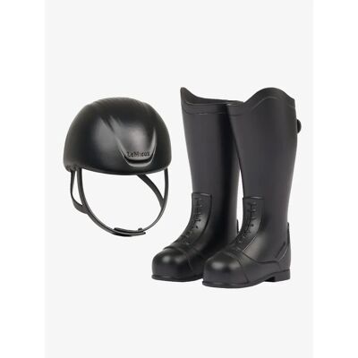 Reithelm und Reitstiefel LeMieux Noir TU Reithelm und Reitstiefel LeMieux Noir TU