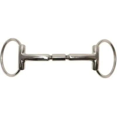2-Ring Gebiss Metalab Elite Argenté 135 mm 2-Ring Gebiss Metalab Elite Argenté 135 mm