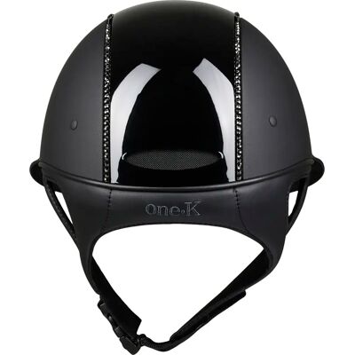 Reithelm OneK Swarovski Noir 0 (47-54 cm - Mousse 3XS-S) Reithelm OneK Swarovski Noir 0 (47-54 cm - Mousse 3XS-S)