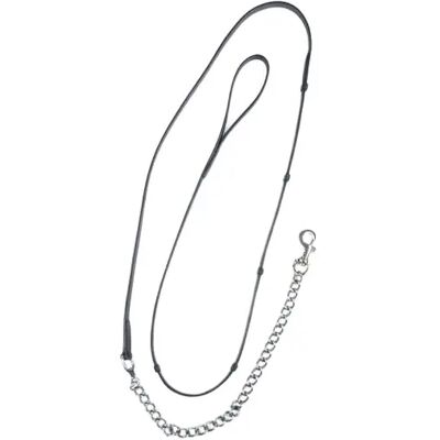 Pferdehalfter mit Kette PS of Sweden Noir TU Pferdehalfter mit Kette PS of Sweden Noir TU