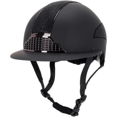 Reithelm Visier Polo QHP Detroit Noir 59/61 cm Reithelm Visier Polo QHP Detroit Noir 59/61 cm