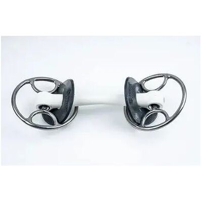 Mors 2 Ringe für Pferd gerade Trust Inno Sense Swivel Hard-20 Blanc 12,5 cm Mors 2 Ringe für Pferd gerade Trust Inno Sense Swivel Hard-20 Blanc 12,5 cm