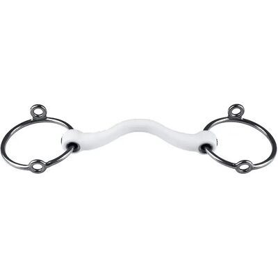 Gebiss 2 Ringe für Pferd Trust Inno Sense Gag Hard-20 Blanc 13,5 cm Gebiss 2 Ringe für Pferd Trust Inno Sense Gag Hard-20 Blanc 13,5 cm
