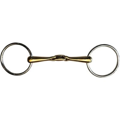 2-Ringe-Trense für Pferd aus rostfreiem Stahl Zaldi Z432 Argenté 12,5 cm 2-Ringe-Trense für Pferd aus rostfreiem Stahl Zaldi Z432 Argenté 12,5 cm