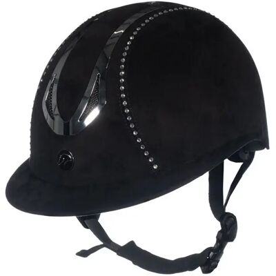 Reithelm HKM Illusion Diamond Noir M (55/57 cm) Reithelm HKM Illusion Diamond Noir M (55/57 cm)