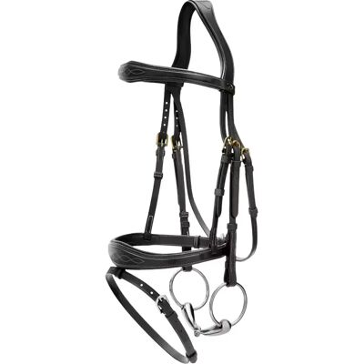Dyon Trense mit Nasenriemen Dy'on Schwarz Pony Dyon Trense mit Nasenriemen Dy'on Schwarz Pony