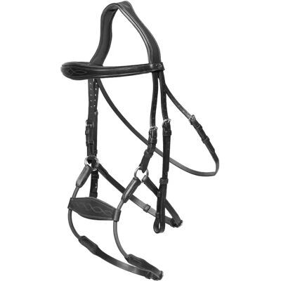Dyon Trense mit Nasenriemen Dy'on NE coll Schwarz Pony Dyon Trense mit Nasenriemen Dy'on NE coll Schwarz Pony