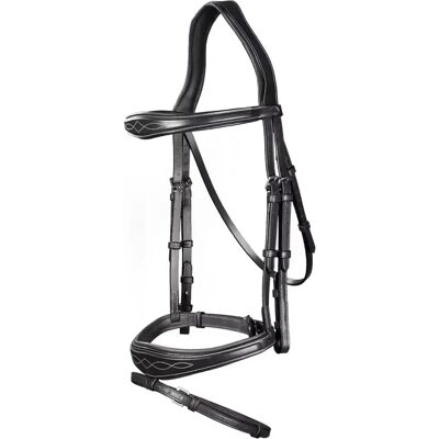 Dyon Trense mit Nasenriemen Dy'on Schwarz Cob Dyon Trense mit Nasenriemen Dy'on Schwarz Cob