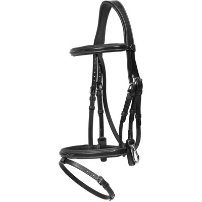 Dyon Trense mit Druckbacken Dy'on Schwarz Pony Dyon Trense mit Druckbacken Dy'on Schwarz Pony