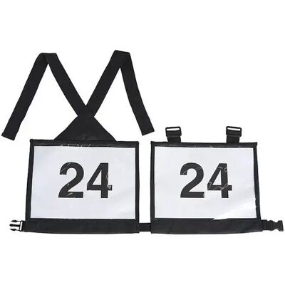 Startnummernhalter für Reiter Equithème Schwarz TU Startnummernhalter für Reiter Equithème Schwarz TU