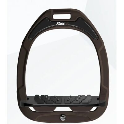 Sicherheitseisen für Reiter Plat Grip Braun/Schwarz/Braun Flex-On Safe-On Braun TU Sicherheitseisen für Reiter Plat Grip Braun/Schwarz/Braun Flex-On Safe-On Braun TU