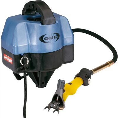 Professioneller 1-Gang-Scherer Heiniger One Worm Drive Blau TU Professioneller 1-Gang-Scherer Heiniger One Worm Drive Blau TU