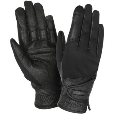 Reithandschuhe LeMieux Hybrid Noir Taile 7,5 Reithandschuhe LeMieux Hybrid Noir Taile 7,5