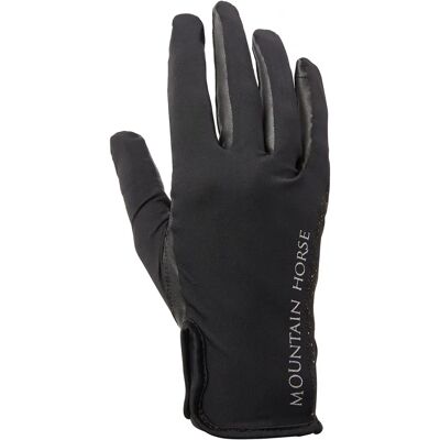 Reithandschuhe Mountain Horse Sparkle Cooling Schwarz 2XL Reithandschuhe Mountain Horse Sparkle Cooling Schwarz 2XL