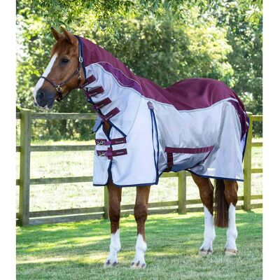 Fliegendecke Premier Equine Buster Stay-Dry Super Lite Rot 160 cm Fliegendecke Premier Equine Buster Stay-Dry Super Lite Rot 160 cm