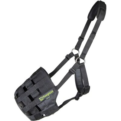 Maulkorb für Pferde Shires FreeGraze Comfort Schwarz Full Maulkorb für Pferde Shires FreeGraze Comfort Schwarz Full