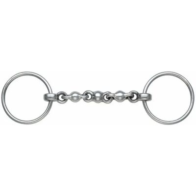 Waterford-Gebiss für Pferde Shires Silber 12,5 cm Waterford-Gebiss für Pferde Shires Silber 12,5 cm