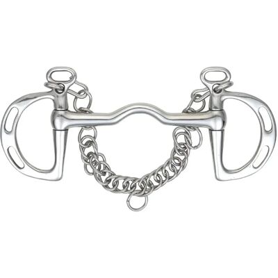 Gebisse für Pferde Shires Kimblewick Silber 15 cm Gebisse für Pferde Shires Kimblewick Silber 15 cm
