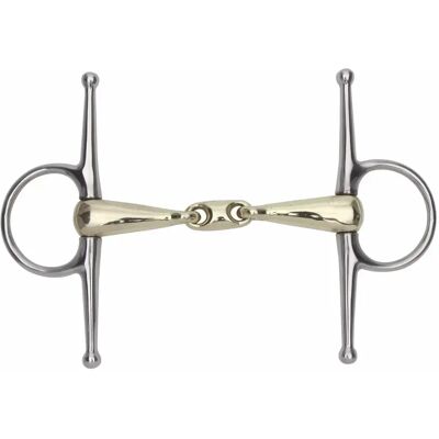 Schenkeltrense Shires Equestrian Gold 12,5 cm Schenkeltrense Shires Equestrian Gold 12,5 cm