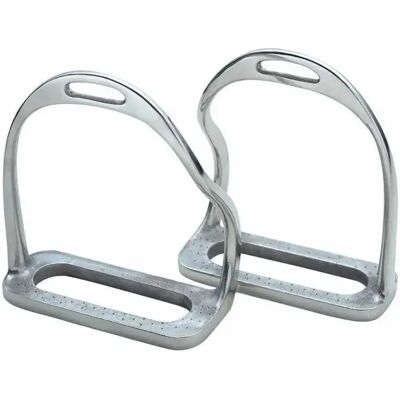 Pferdehufbeschläge mit gebogenen Beinen Shires Equestrian Grau 10,5 cm Pferdehufbeschläge mit gebogenen Beinen Shires Equestrian Grau 10,5 cm