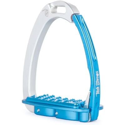 Sicherheitssättel für Reiter Tech Stirrups Venice Sloped EVO Silber TU Sicherheitssättel für Reiter Tech Stirrups Venice Sloped EVO Silber TU