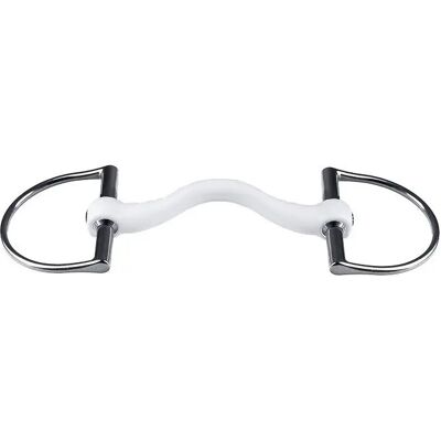 D-Trense für Pferd mit Schenkeln Trust Inno Sense Port Hard 20 Blanc 13,5 cm D-Trense für Pferd mit Schenkeln Trust Inno Sense Port Hard 20 Blanc 13,5 cm