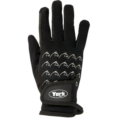 Reithandschuhe York Hobby Noir S Reithandschuhe York Hobby Noir S